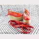 Multi Color Lolita Rocking horse shoes by Antaina (9836)